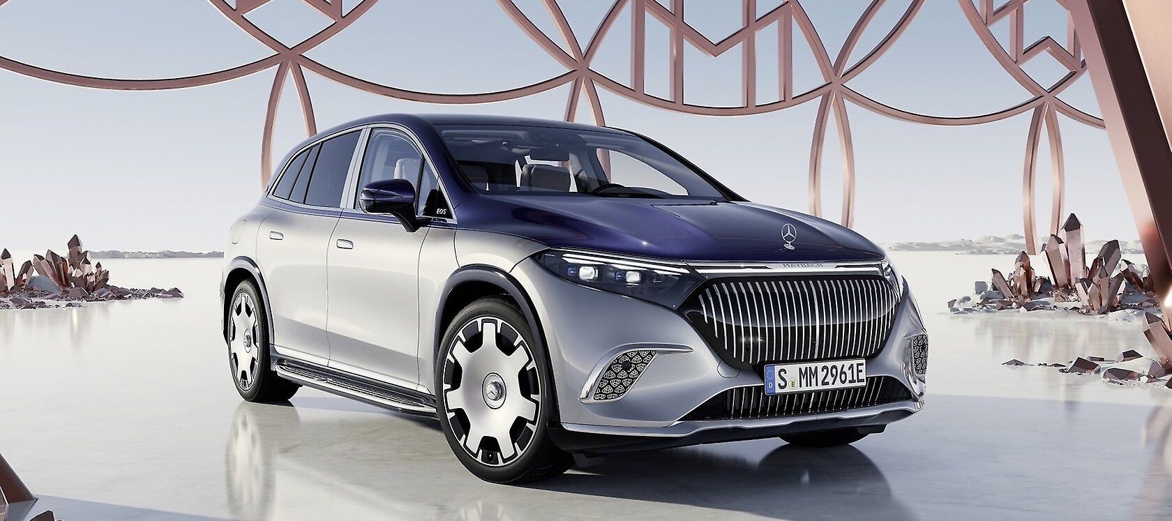 Mercedes-Maybach EQS SUV.