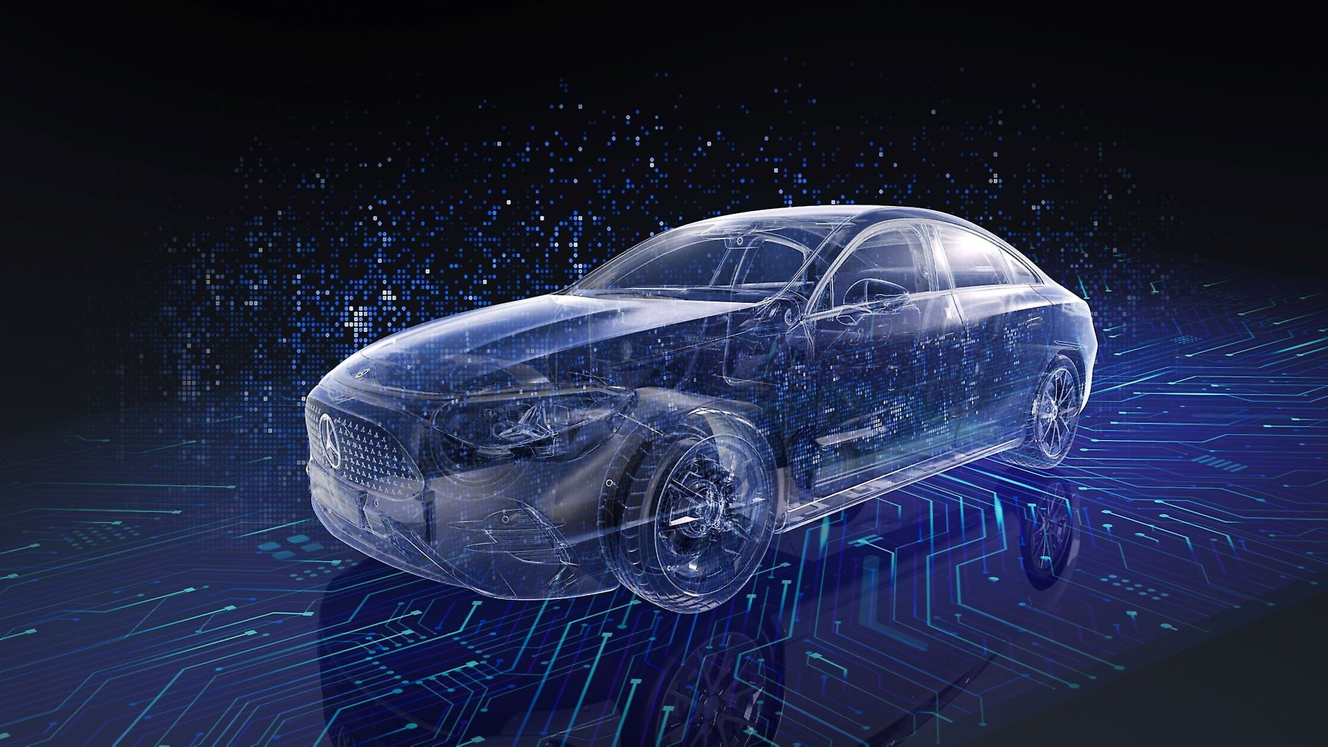 Automatisiertes Fahren: KI wertet Sensordaten in Sekundenbruchteilen aus und unterstützt die Entwicklung intelligenter Fahrerassistenz- und Automatisierungsfunktionen. 