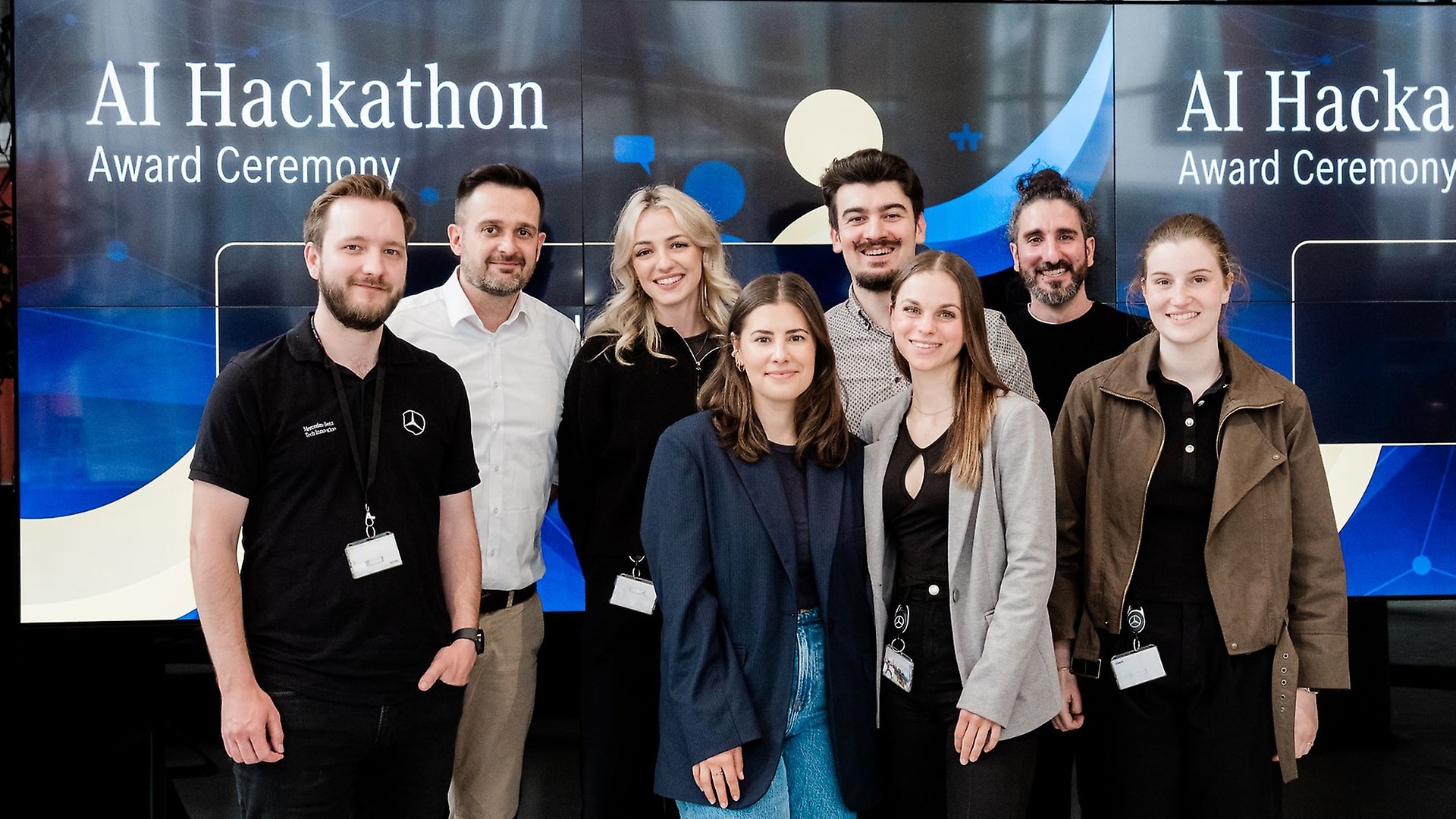 The Mercedes-Benz AI Hackathon brings together employees from across the company to develop innovative AI applications for practical use..