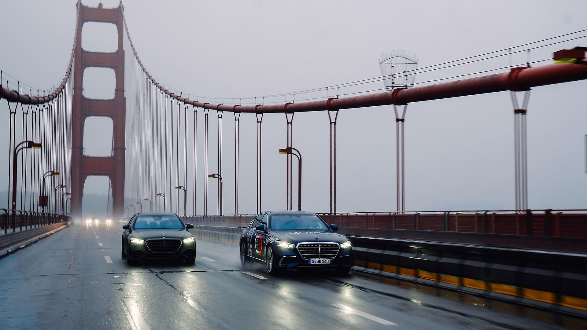 Die letzte Etappe in Nordamerika führt die S-Klasse nach San Francisco, California.
