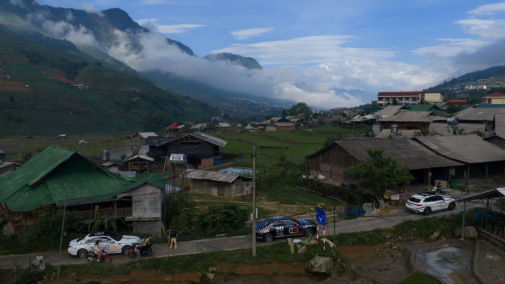  The new S‑Class has arrived in Southeast Asia – impressions from the first stop in Sapa, Vietnam.