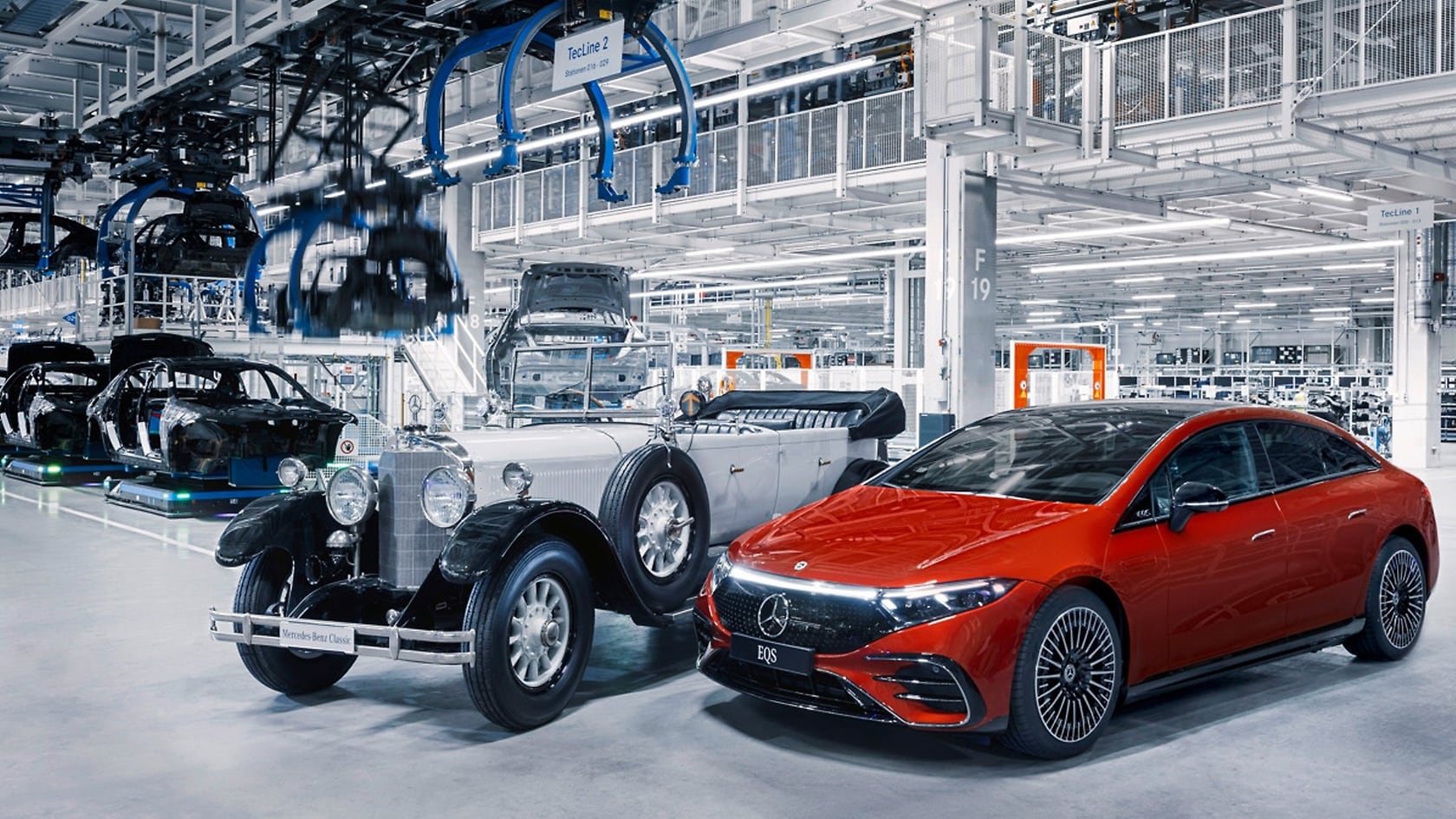 Sindelfingen celebrates high-end manufacturing with 22 millionth Mercedes-Benz vehicle.