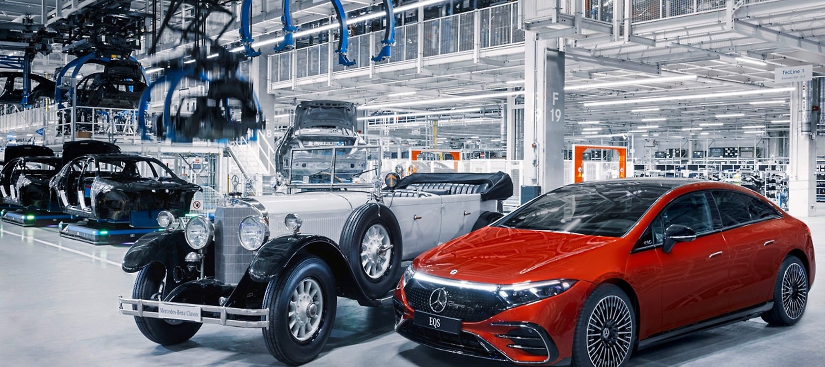 Sindelfingen celebrates high-end manufacturing with 22 millionth Mercedes-Benz vehicle.