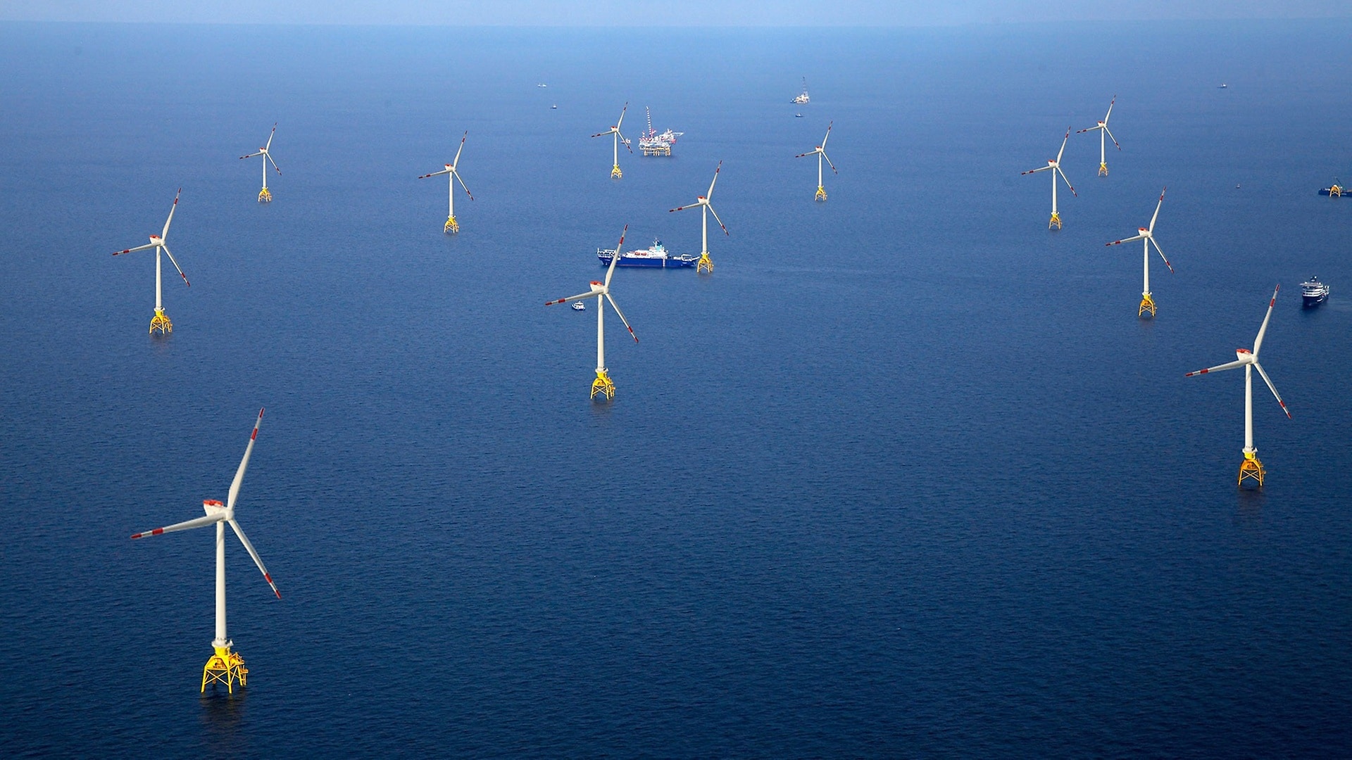 Iberdrola Offshore-Windpark.