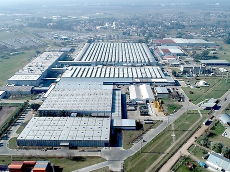 Centro Industrial Juan Manuel Fangio of Mercedes-Benz in Argentina.