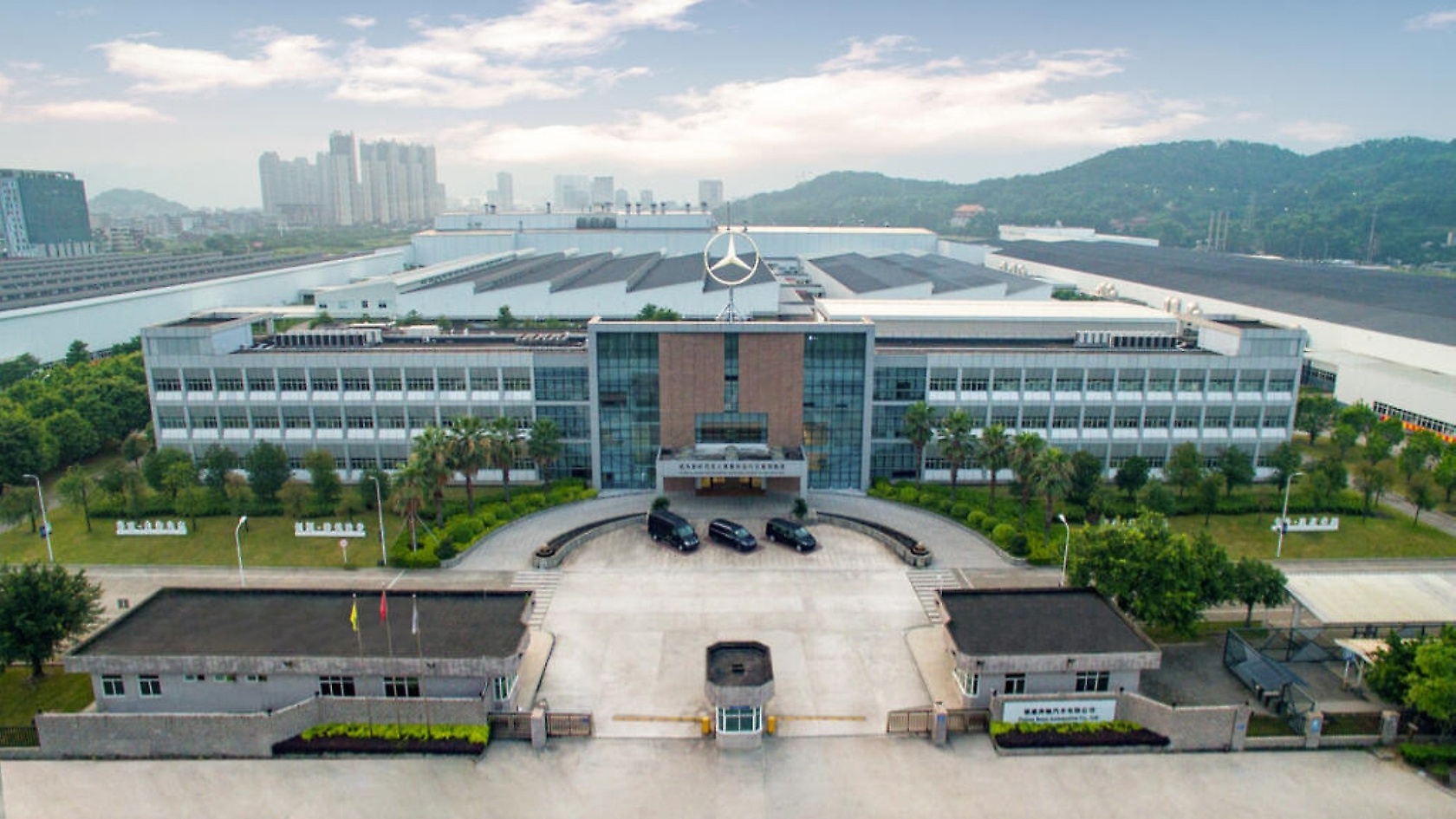 Joint venture Mercedes-Benz plant Fujian Benz Automotive Co., Ltd. (FBAC).