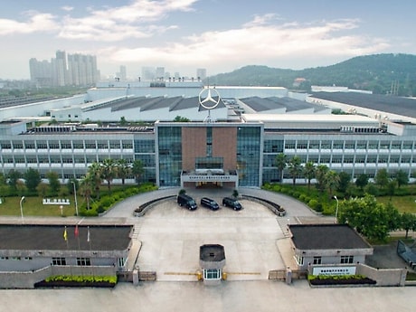 Joint venture Mercedes-Benz plant Fujian Benz Automotive Co., Ltd. (FBAC).
