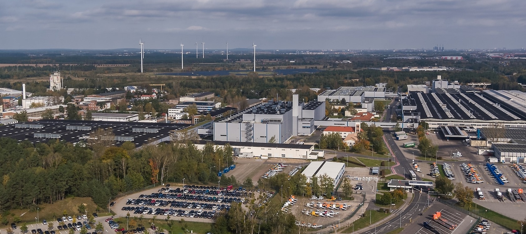 Mercedes-Benz Werk Ludwigsfelde.