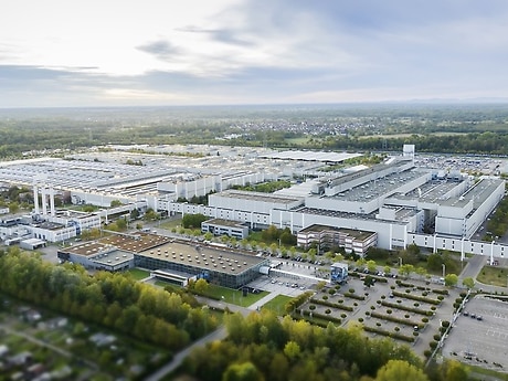 Mercedes-Benz Rastatt plant.