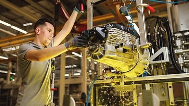 A glimpse into transmission production at Mercedes-Benz subsidiary Star Assembly in Sebes.