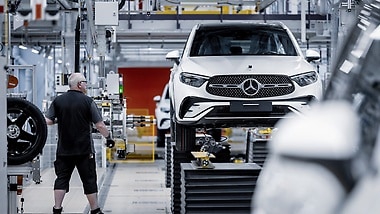 Start of production of the new Mercedes-Benz GLC in plant Sindelfingen.