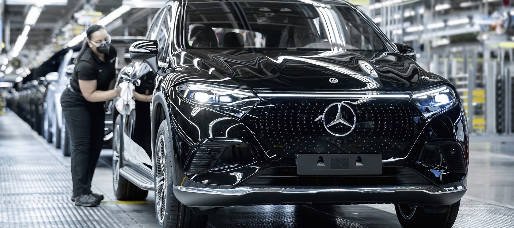 Start of Production for the new EQS SUV in Tuscaloosa, Alabama, USA.