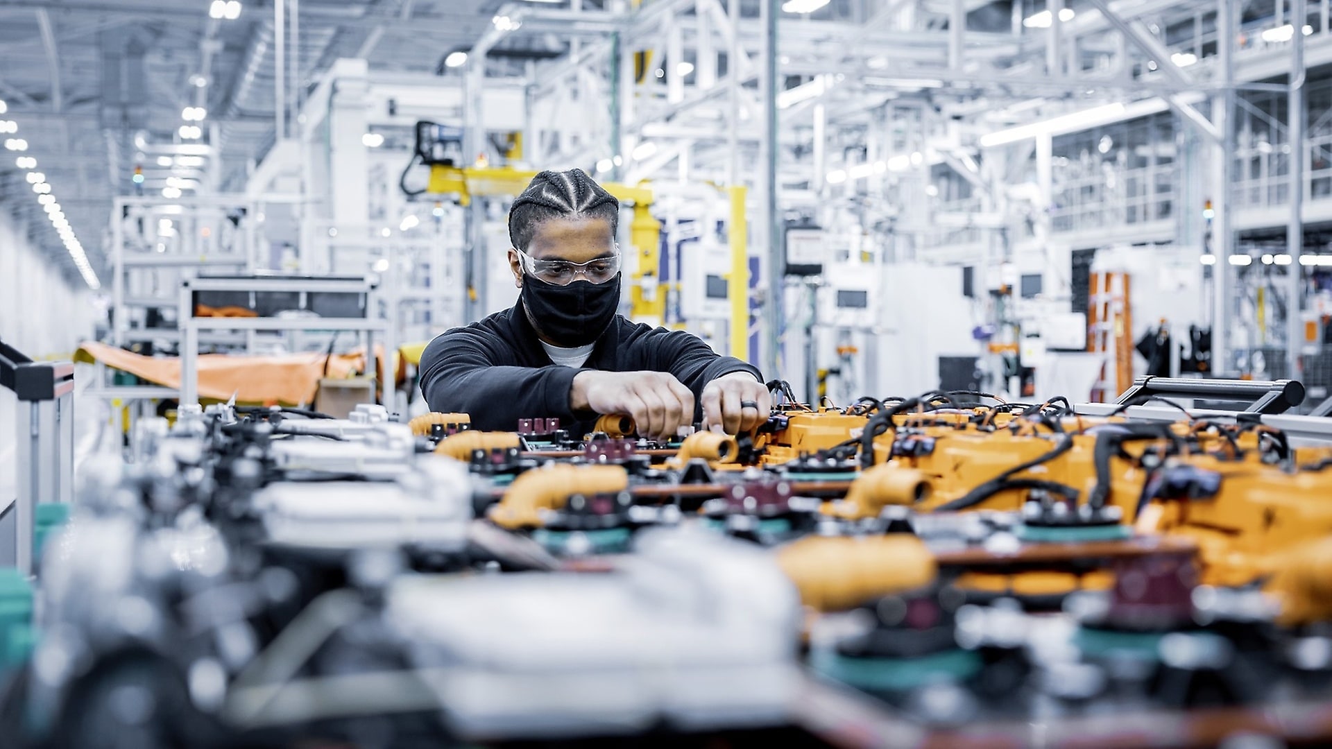 Mercedes-Benz Batteriefabrik in Bibb County.