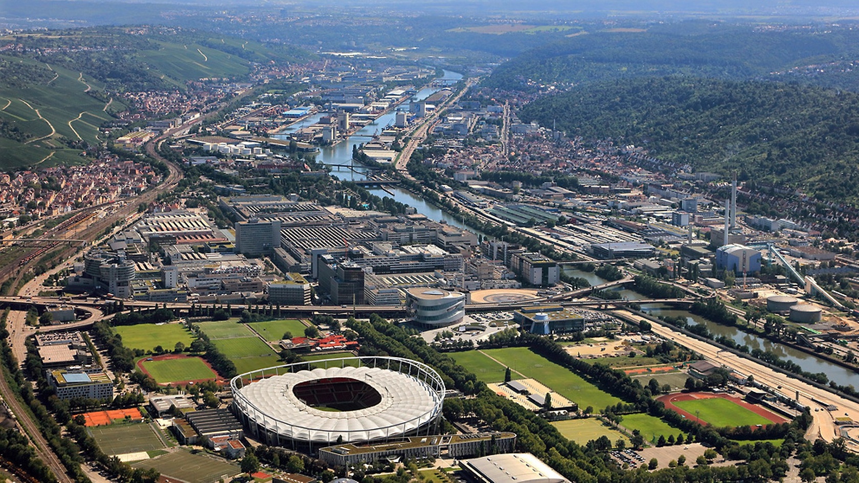 Mercedes-Benz Untertürkheim site.