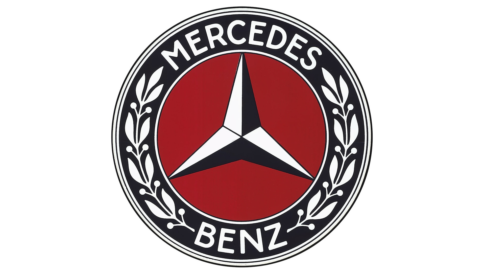 Mercedes-Benz logo from 1926, following the merger of Daimler-Motoren-Gesellschaft with Benz & Cie.
