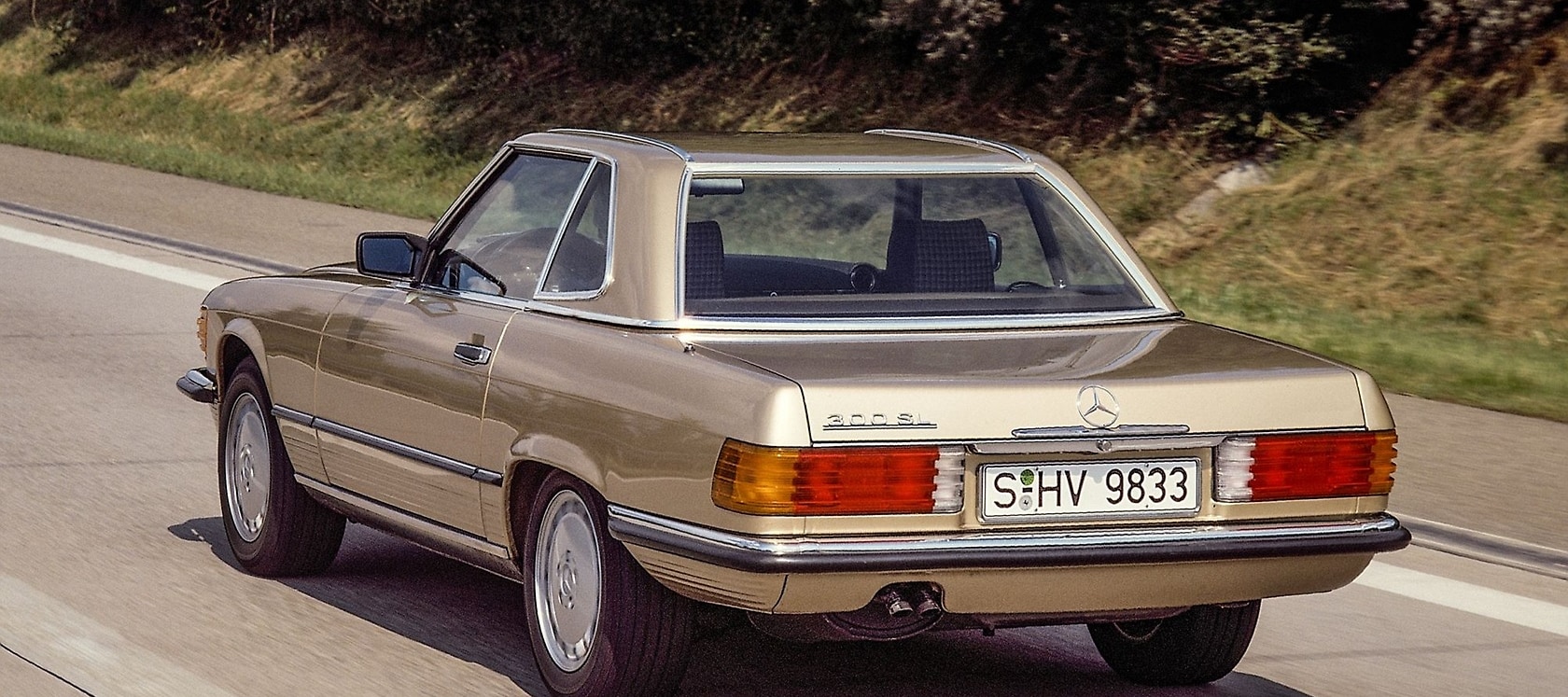Mercedes-Benz 300 SL der Baureihe R 107.