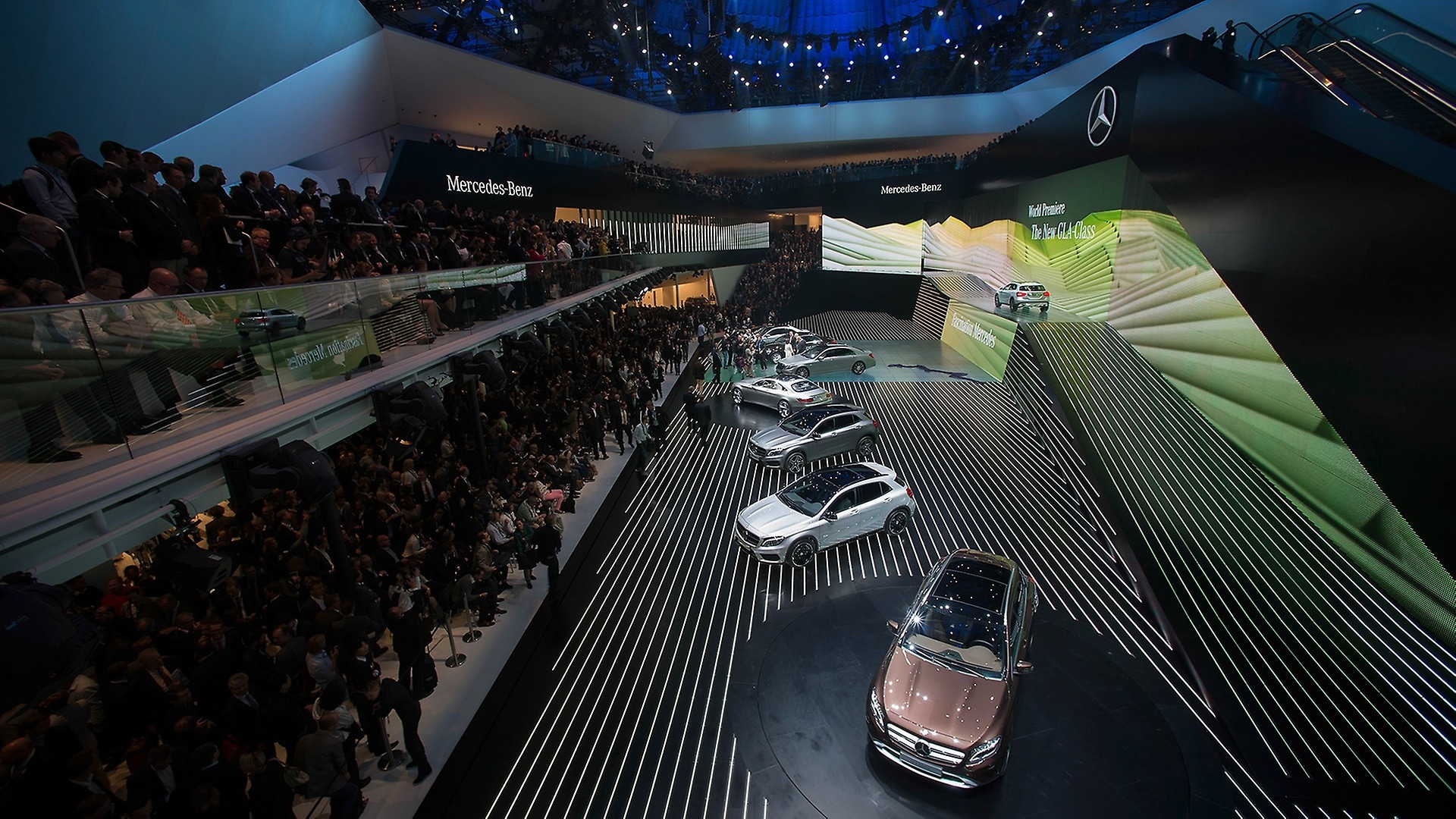 Five Mercedes-Benz world premieres at the Frankfurt International Motor Show.