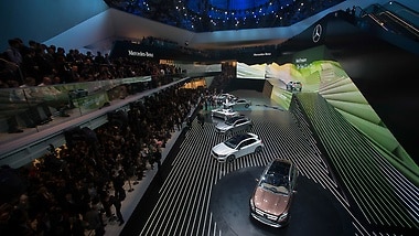 Five Mercedes-Benz world premieres at the Frankfurt International Motor Show.