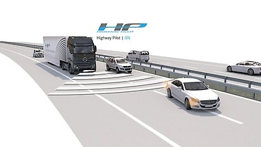 Erster autonomer Serien-Lkw auf deutscher Autobahn.