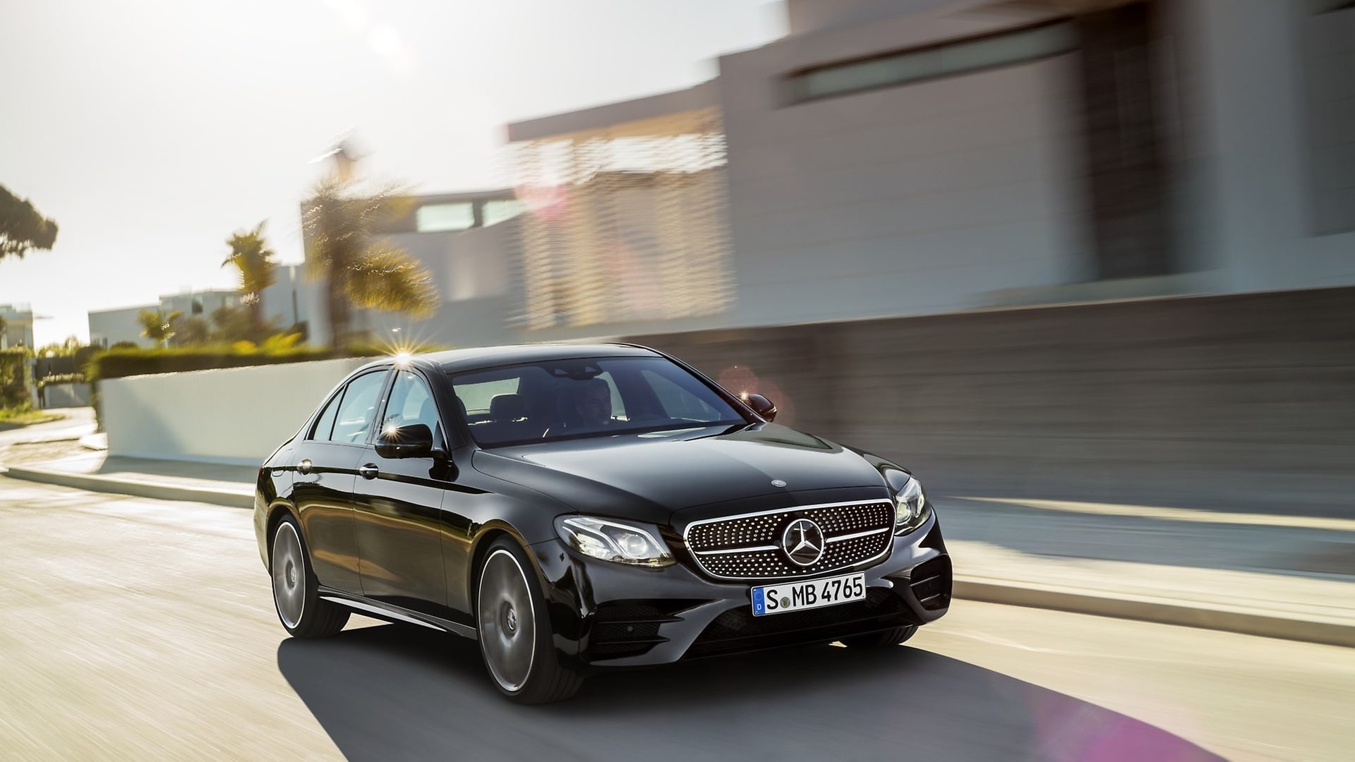 The new E-Class: the most intelligent business sedan.