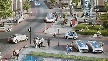 Bosch und Daimler kooperieren beim vollautomatisierten Fahren im urbanen Umfeld.
