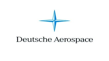 Das Logo der Deutschen Aerospace, 1989.