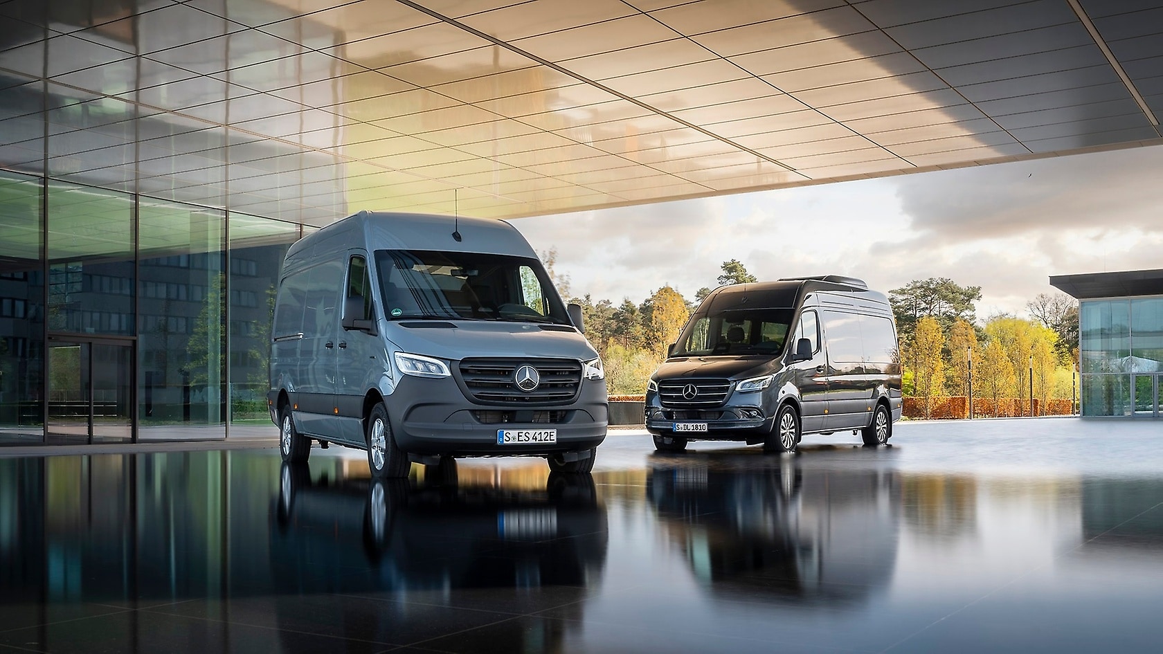 Mercedes-Benz (e)Vito and (e)Sprinter.