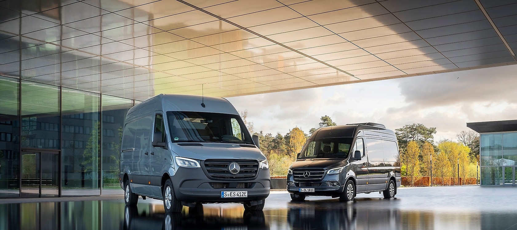 Mercedes-Benz (e)Vito und (e)Sprinter.