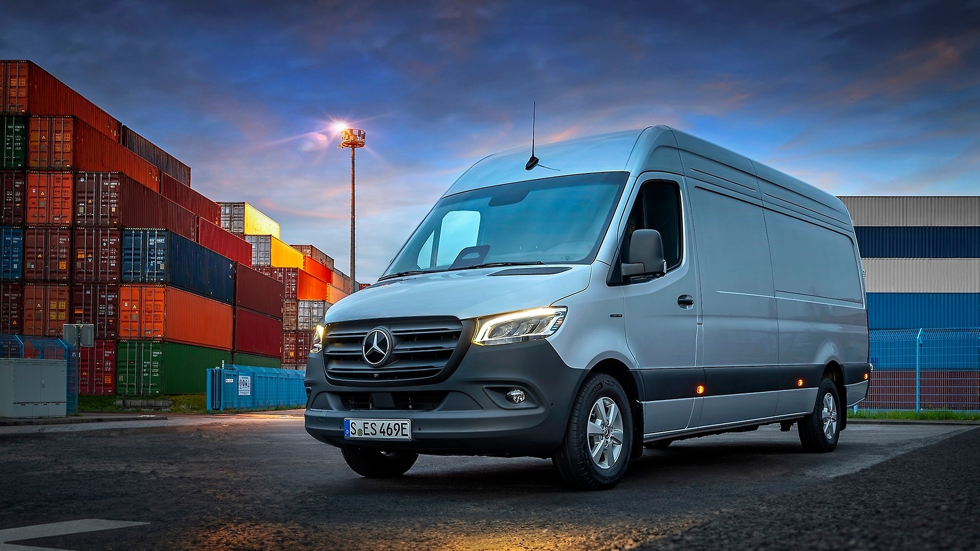 Mercedes-Benz Sprinter Panel Van.