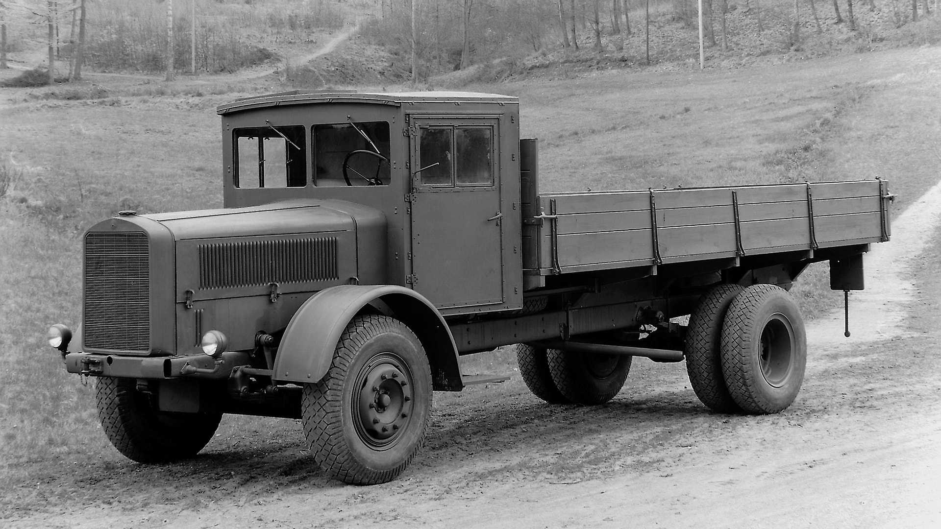 Mercedes-Benz 4,5-t-Lastwagen Typ L 4500, 1945.