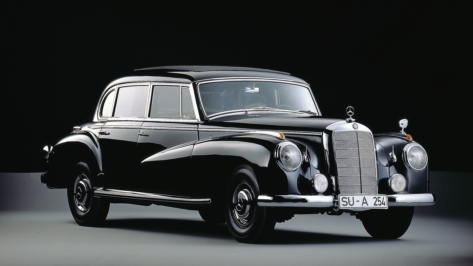 Mercedes-Benz model 300 sedan, 1952, the official car of Konrad Adenauer.
