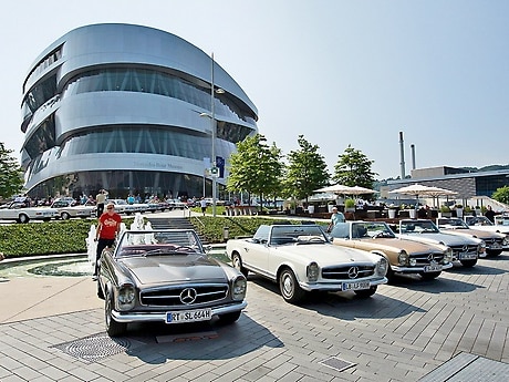 Mercedes-Benz Museum Außenansicht