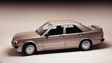 A true cult vehicle: the 190 E 2.3-16, affectionately christened the "Baby Benz".