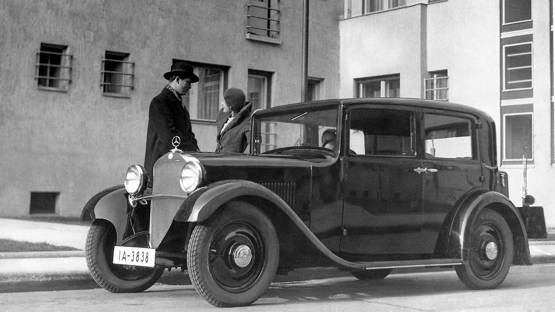 Effizient in den 30ern: Die Limousine 170 rollte ab 1931 auf Stahlblechscheibenrädern über die Straßen.