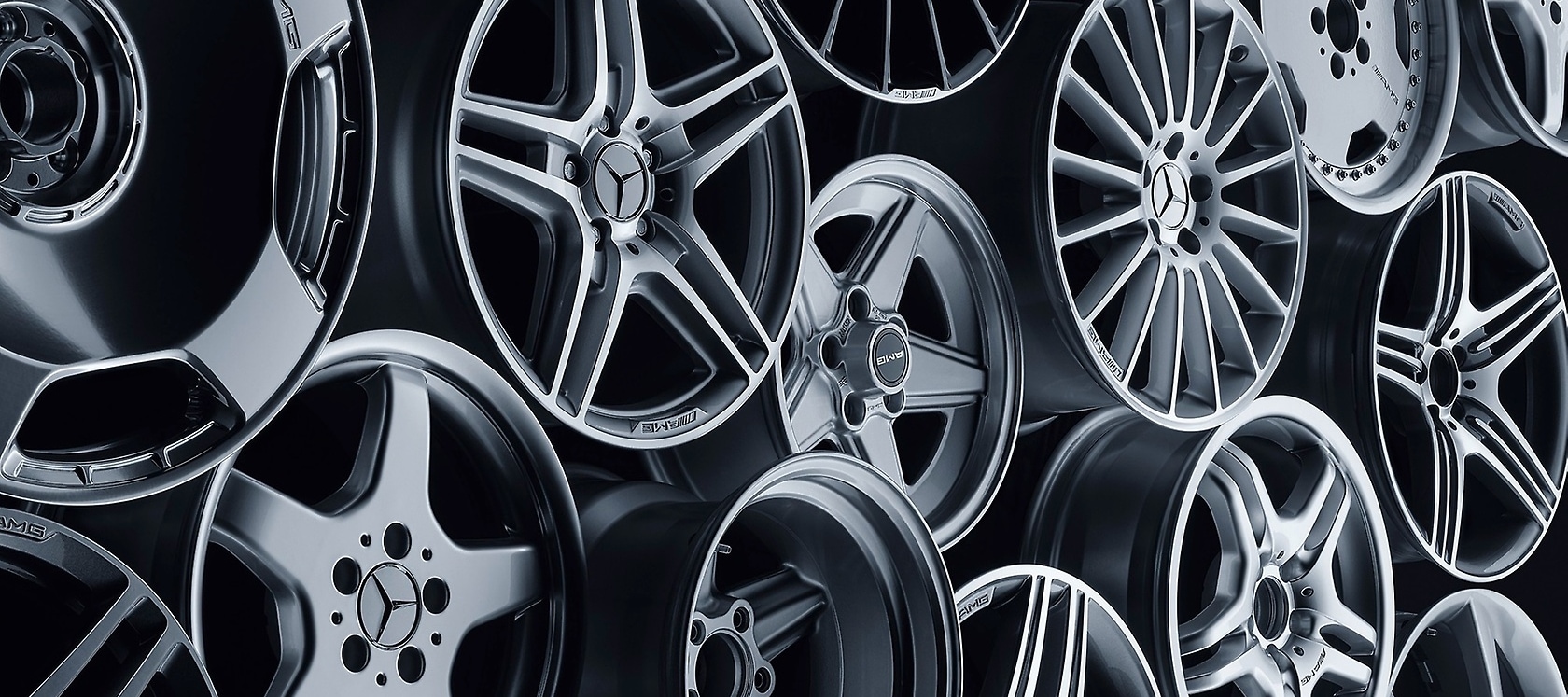 Veredeln den Charakter eines Fahrzeugs: Die Räder von Mercedes-Benz.