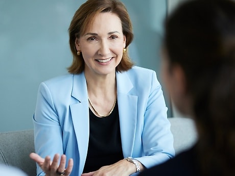 Renata Jungo Brüngger, member of the Board of Management, responsible for Integrity Governance & Sustainability.